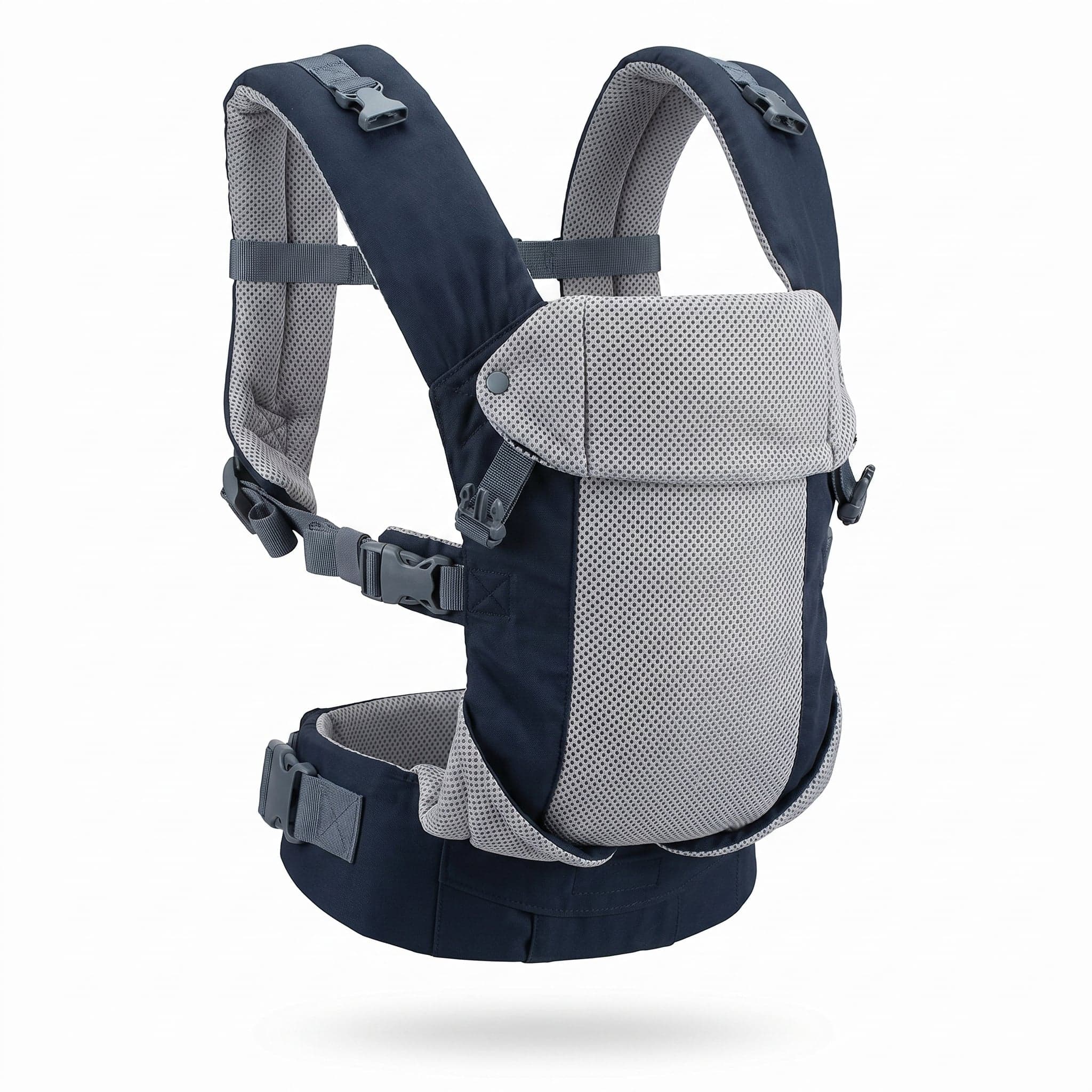 Baby carrier or accessory bag with polypropylene edge binding webbing